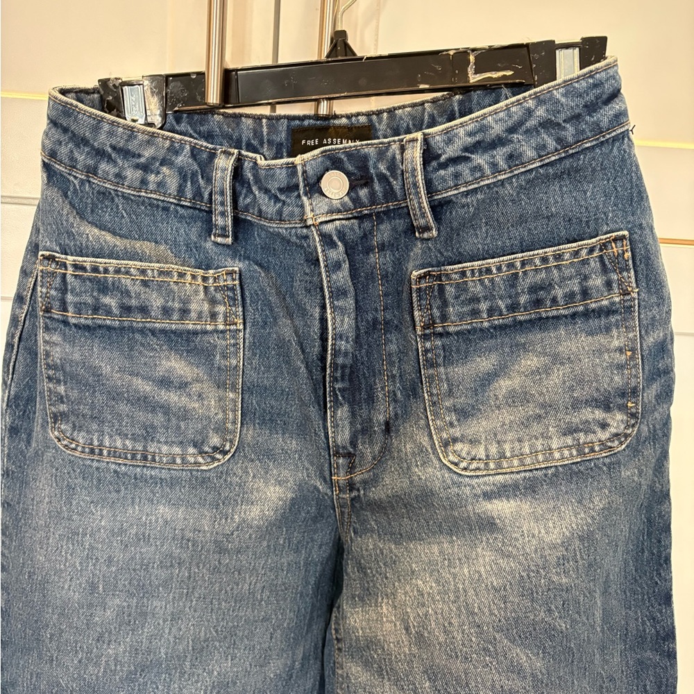 Free Assembly Blue Denim Jeans